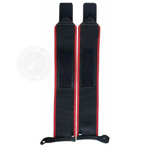 Nouvel arrivage de sangle de support de poignet de fitness en coton et polyester, logo personnalisé, haltérophilie réglable - Product Image 4