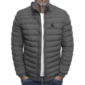Chaqueta acolchada cálida con capucha a la moda para hombre, ropa clásica, ligera, OEM ODM, abrigo de invierno elegante Premium 2025 a la moda - Product Image 5