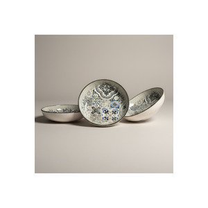 Bol à salade et à apéritif en céramique à motifs Valencia Miriana 17 cm, style méditerranéen, pour les fêtes - Product Image 3
