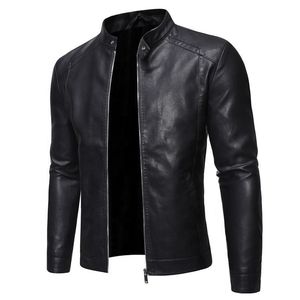 Veste en cuir pour hommes de qualité supérieure au design à la mode Veste en cuir à la mode la plus populaire à bas prix - Product Image 2