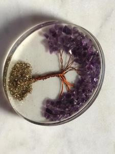 Alfombrillas redondas de resina transparente para taza de té, posavasos de cerveza, vino, el mejor precio, para el hogar - Product Image 3