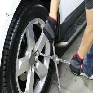 Gants de sécurité en cuir avec doigts pour hommes, qualité personnalisée Gants de mécanicien de travail antidérapants Protection TPR Gants de travail - Product Image 3