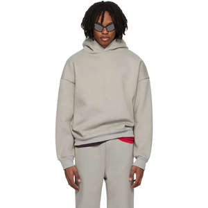 Ropa deportiva personalizada Boxy-Fit 100% Cotton Tech Fleece para hombre, traje de jogging con capucha transpirable de gran tamaño para la temporada de invierno - Product Image 2