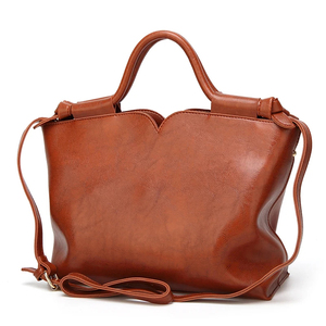Vintage Genuine <b>Leather</b> <b>Briefcase</b> With Hasps Closure And Top Handle For Daily Use - Product Image 6