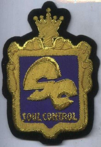 Écussons dorés royaux élégants, brodés à la main, avec logo personnalisé, WOK Industries - Product Image 5