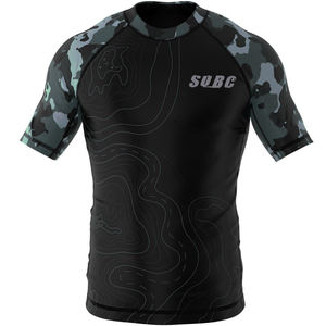 Light Weight Breathable <b>Rash</b> <b>Guard</b>, Compression Shirt, BJJ Training Gear & MMA <b>Rash</b> <b>Guard</b> For <b>Mens</b> - Product Image 1