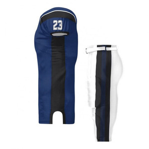 Uniforme de Fútbol Americano Personalizado con Diseño Impreso, de Alta Calidad, 360g, Unisex, Conjunto de Jersey y Pantalones Cortos, 100% Poliéster, Venta Caliente - Product Image 3