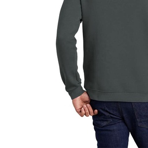 Sudadera personalizada de estilo callejero para hombre 100% algodón básico térmico en blanco suéter de gran tamaño verano a granel conceptos básicos de invierno - Product Image 2