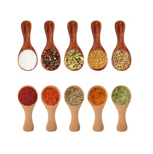 Cuchara de madera para alimentos, accesorio de cocina hecho a mano, brillante y pulido - Product Image 5