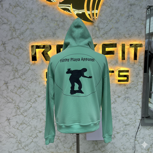 Sudadera con Capucha y Cremallera de Diseño Único, Impresa en Azul, Fabricada en Fábrica, de Alta Calidad, a Precio Económico para Hombre - Product Image 5