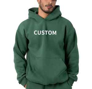 Autumn Oversize Pullover Hoodie High Quality Unisex Knitted Fabric Custom Logo Plus Size Hooded Collar <b>Animal</b> Pattern - Product Image 1