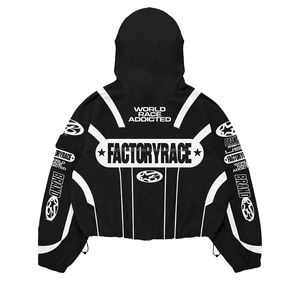 Custom <b>Oversize</b> Sportwear Streetwear Casual Sweatsuit 3m Reflective Jacket and <b>Jogger</b> Set Windbreaker Nylon Men Tracksuit - Product Image 5