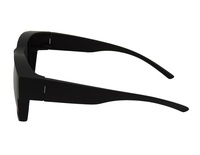 Lunettes de soleil polarisées à monture carrée en PC pour hommes et femmes - Protection UV400 Fabriquées à Taïwan Couleurs blanc bleu jaune et rouge