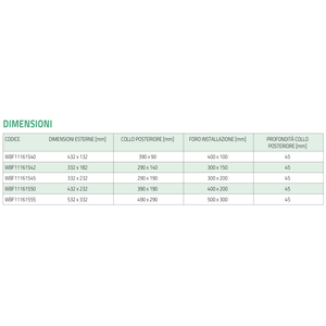 Grille d'admission en aluminium blanc peint Tecnosystemi avec filtre amovible pour climatisation et grilles d'aération - Product Image 4