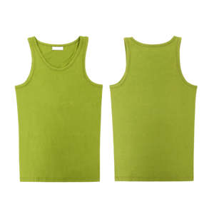 Camiseta sin Mangas para Hombre, el Mejor Material, Diseño de Logotipo Personalizado, Superventas, Lisa, para Gimnasio, Secado Rápido, Transpirable, Bordado 3D, 100% Algodón - Product Image 5