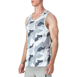 Débardeurs pour hommes, style tendance, pour la salle de sport, entraînement estival, 100% coton, séchage rapide, respirant, vêtements de fitness - Product Image 3