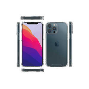 Coque de protection antichoc transparente de luxe Netzy en silicone pour iPhone 13 Pro Max, en PC et TPU, style Ins - Product Image 2