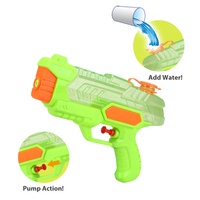 Pistolet à eau en gros coloré Mini Transparent petit pistolet à eau enfants en plein air combat tir pas cher pistolet à eau pour les enfants
