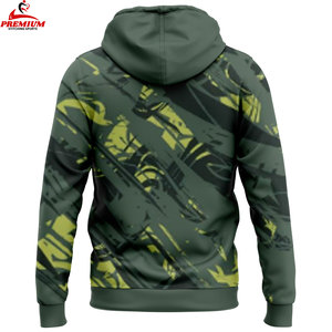 Sweats à capuche personnalisés avec impression par sublimation de haute qualité, sweats à capuche de sport imprimés par sublimation totale - Product Image 2