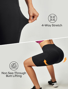 Provides <b>tummy</b> <b>control</b> and a flattering fit Shorts Breathable Cotton Comfortable Basic Outdoor Clothing with New Design - Product Image 2
