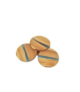 NEW LATEST DESIGN MANGO WOOD COASTER FOR SALE IN NEW LOOK HANDMADE COASTER IN NEW DESIGN COASTER IN NEW LOOK - Product Image 3