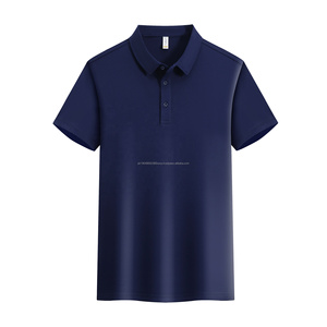 Tissu jersey imprimé avec logo personnalisé pour hommes, broderie en coton et polyester, mèche à sec pour polos, ventes entières - Product Image 4