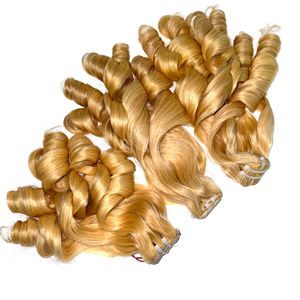 Paquets de cheveux bruts blonds 613 de meilleure qualité pour faire des perruques à partir de vrais cheveux humains - Product Image 3