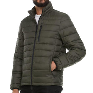 Chaqueta impermeable cortavientos para hombre con bolsillos-Abrigo transpirable para exteriores para trabajo y clima frío - Product Image 1