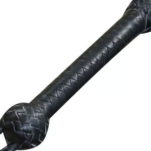Fouet de taureau en cuir de tissage de qualité supérieure 12 tresses de 3 pieds de long fouet d'entraînement équestre fait à la main pour l'équitation, pratique de la cible - Product Image 3