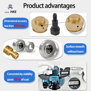 Luckyhxs tùy chỉnh xe máy Phụ kiện OEM CNC gia công dịch vụ SS/đồng/sắt biến phay chế tạo thép bền - Product Image 2