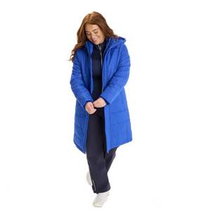 แจ็กเก็ตมีฮู้ดสำหรับผู้หญิง, แจ็กเก็ตมีฮู้ดสำหรับฤดูหนาวเล่นกอล์ฟกันน้ำระบายอากาศได้ดีดีไซน์ไร้รอยต่อพร้อมรูดซิปสำหรับการเดินป่า - Product Image 3