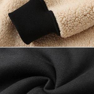 High Quality Custom <b>Sherpa</b> <b>Fleece</b> <b>Hoodie</b> Pullover Furry <b>Hoodie</b> Blank Thick <b>Men's</b> Hoodies & Sweatshirts for <b>Mens</b> - Product Image 4