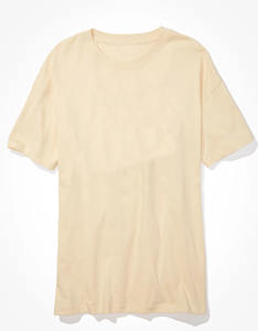 เสื้อยืดคอกลมสำหรับผู้หญิงเสื้อแขนสั้นลำลองสวมใส่สบายปรับแต่งได้สีพื้น - Product Image 4