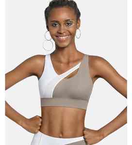 Nuevo Diseño 2025, Sujetador Deportivo Personalizado de Alta Calidad, Secado Rápido, Transpirable, Spandex/Poliéster, para Mujer, Ropa Deportiva en Pakistán - Product Image 3