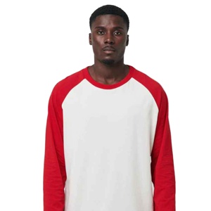 2024 Fall Waffle Knit Camisa de manga larga Plain Oversized Custom Waffle Thermal Camiseta de manga larga - Product Image 1