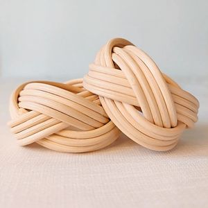 Table Decorations Rattan <b>Moon</b> Napkin <b>Ring</b> Distinctive Holder <b>Rings</b> for Napkins Best Selling Xmas and Holidays Gifts - Product Image 3