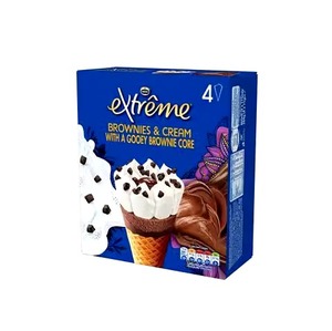 Extreme Ice Cream Cone, <strong>Salted</strong> <strong>Caramel</strong> and White <strong>Chocolate</strong>, 4 X 120ml - Product Image 4