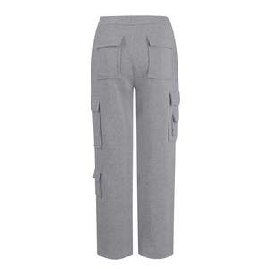 Wholesale Women's <b>Cargo</b> Sweatpants Custom Design Fashionable Breathable Quick Dry Windproof Loose Fit <b>High</b> Quality Elastic <b>Waist</b> - Product Image 4