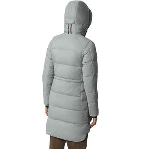 Chaqueta Acolchada Impermeable Larga con Capucha para Mujer, Nueva Moda, Venta Caliente, Chaqueta Cortavientos con Logotipo Personalizado, Abrigo de Invierno para Damas - Product Image 2