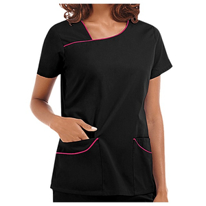 Personnaliser soins infirmiers médicaux col en V hommes gommage hôpital uniforme gommage ensemble médecin uniforme pour femme - Product Image 5