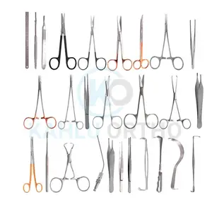 28 PCS Use In Hospital For Different Surgeries,Best Quality Plastic Surgical Instruments Set By KAHLU ORTHOPEDIC