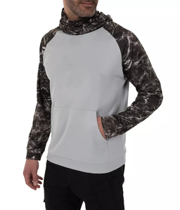 Sudadera CON CAPUCHA DE PROTECCIÓN UV de secado rápido para hombre, camisas de entrenamiento y Pesca de manga larga, conjuntos de ropa deportiva - Product Image 3