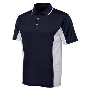 2025 deux tons contraste coton vêtements de sport Polo hommes panneau latéral Polo Sport maille panneau latéral Polo - Product Image 4
