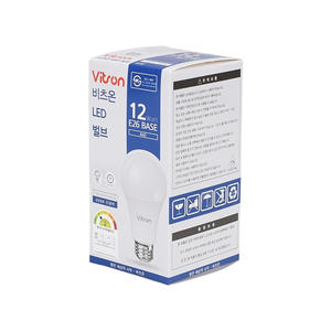 [Vitson] Ampoule LED 12W Lumière du jour E26 (A60 12W 65K-21) 304315 Nous ne vendons que des produits fiables, certifiés KS, les plus vendus - Product Image 1