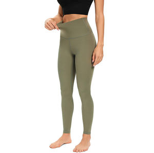 Leggings respirants pour femmes fabriqués dans un matériau doux et léger de bonne qualité Leggings de fitness pour femmes avec service personnalisé OEM - Product Image 3