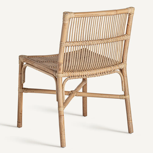 Chaise de salle à manger en rotin Midcentury de haute qualité en osier écologique pour meubles de maison ou de restaurant-Vente en gros depuis le Vietnam - Product Image 2