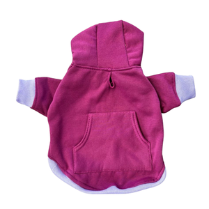 เสื้อฮู้ดดี้สุนัขแบบคลาสสิกน้ำหนักเบา เสื้อกันหนาวขนสัตว์สำหรับสัตว์เลี้ยง เสื้อผ้าลูกสุนัขสำหรับฤดูหนาว เสื้อคลุมสุนัขแบบเรียบง่าย ขายส่งแบบ OEM - Product Image 3