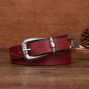 เข็มขัดหนังวัวสำหรับผู้ชายเข็มขัดหนังวัวสำหรับผู้ชายแบบมีตัวอักษรตัว L ขัดทองเหลืองแข็งออกแบบได้ตามต้องการ - Product Image 5