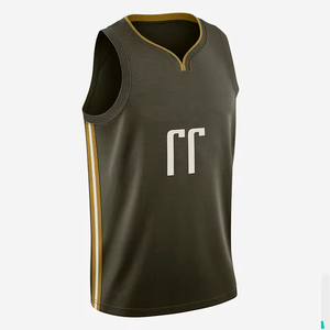 เสื้อบาสเก็ตบอลคอวี ดีไซน์ใหม่ ระบายอากาศได้ดี ไซส์พลัส รับสกรีนชื่อทีม โลโก้ตามสั่ง ผลิตจากโพลีเอสเตอร์ 100% สำหรับทุกเพศ - Product Image 6