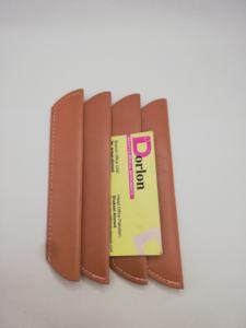 Pinzas de pestañas con logotipo personalizado de último estilo nuevo y hermoso escalfador de PU de alta calidad con material de acero inoxidable sostenible - Product Image 4